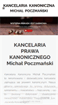 Mobile Screenshot of kancelaria-kanoniczna.com